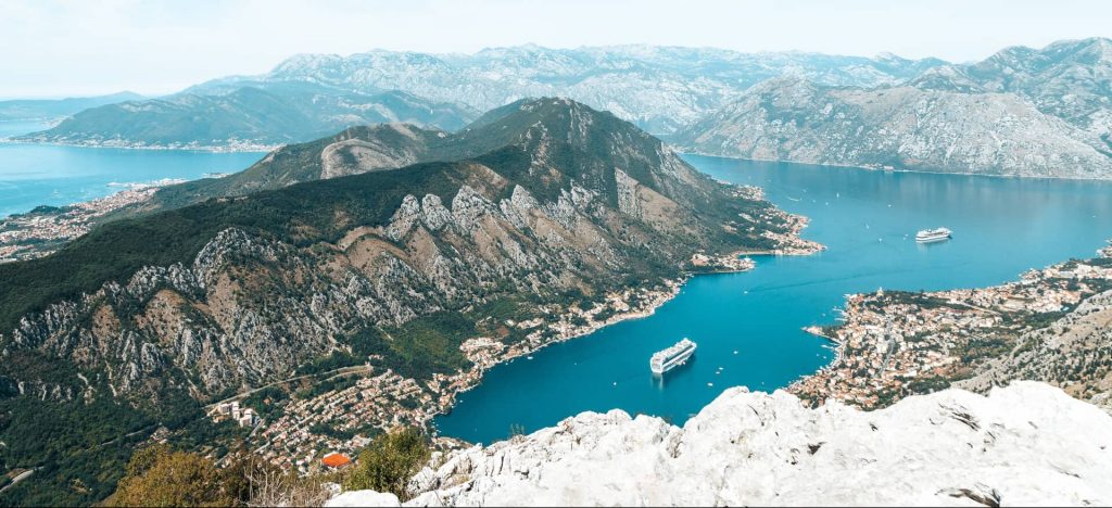 Fjord like bays