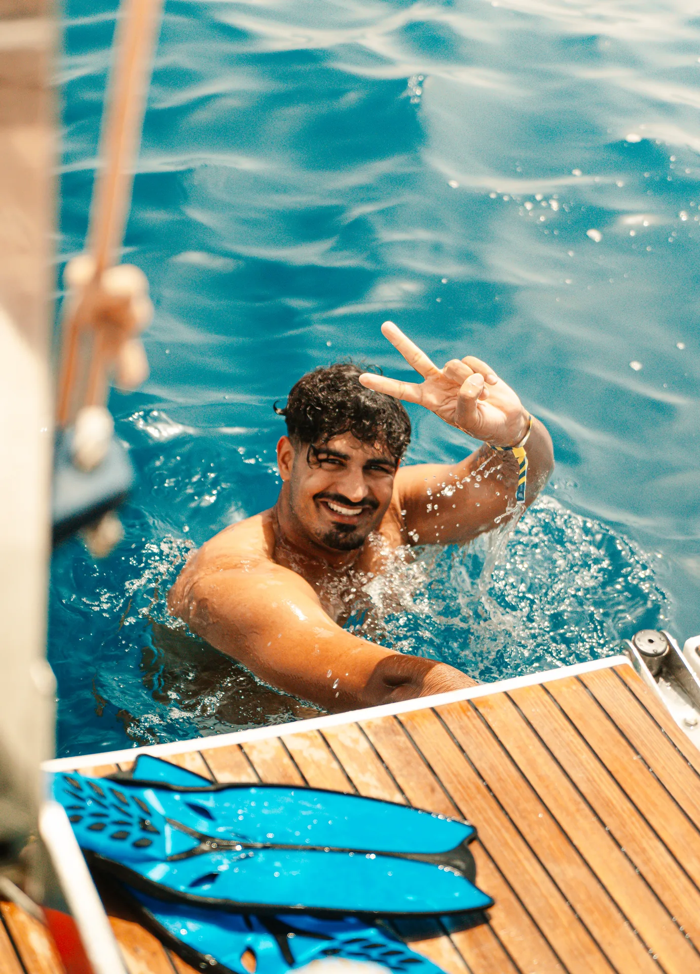 Sailweek guests enjoying a shared sailing trip